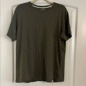 Free Planet Dark Green Men's Short Sleeve Tee